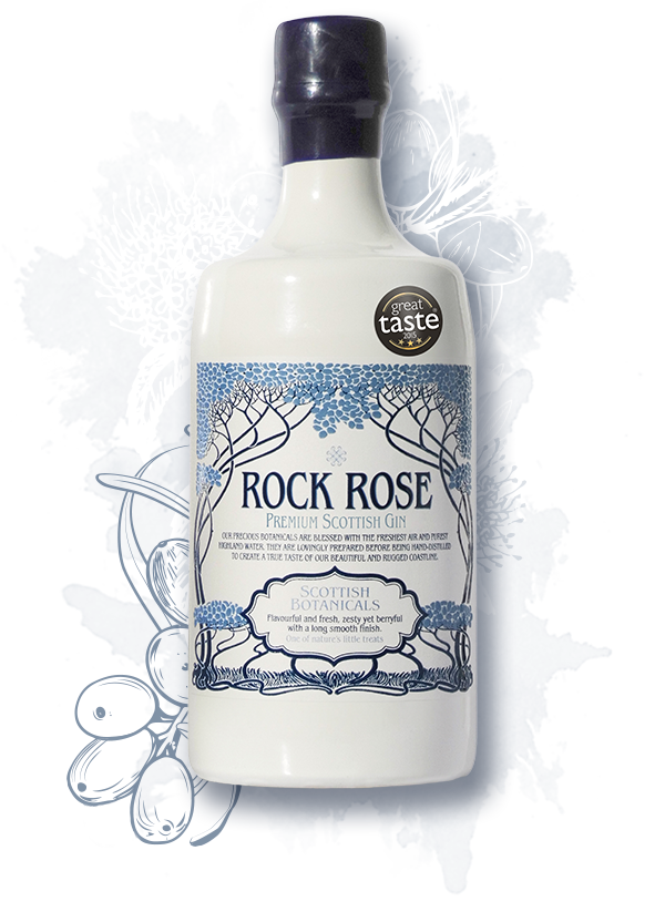 Rock Rose Gin ABV: 41.5%