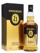 Springbank 21yr old  ABV:46%