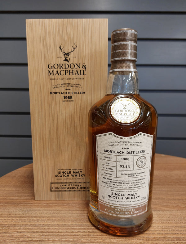 G&M CC Upper Mortlach 33yr old ABV:53.8%