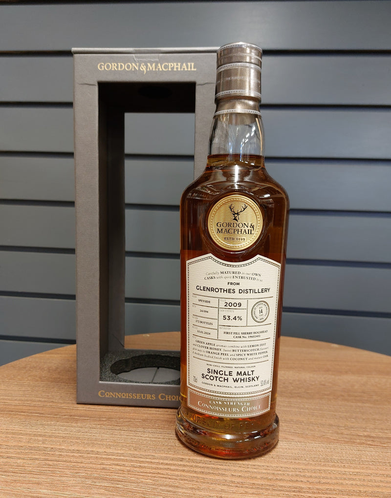 G&M CC Glenrothes 2009 14yr old ABV:53.4%