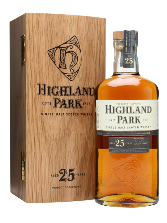 Highland Park 25yr old ABV: 45.7%