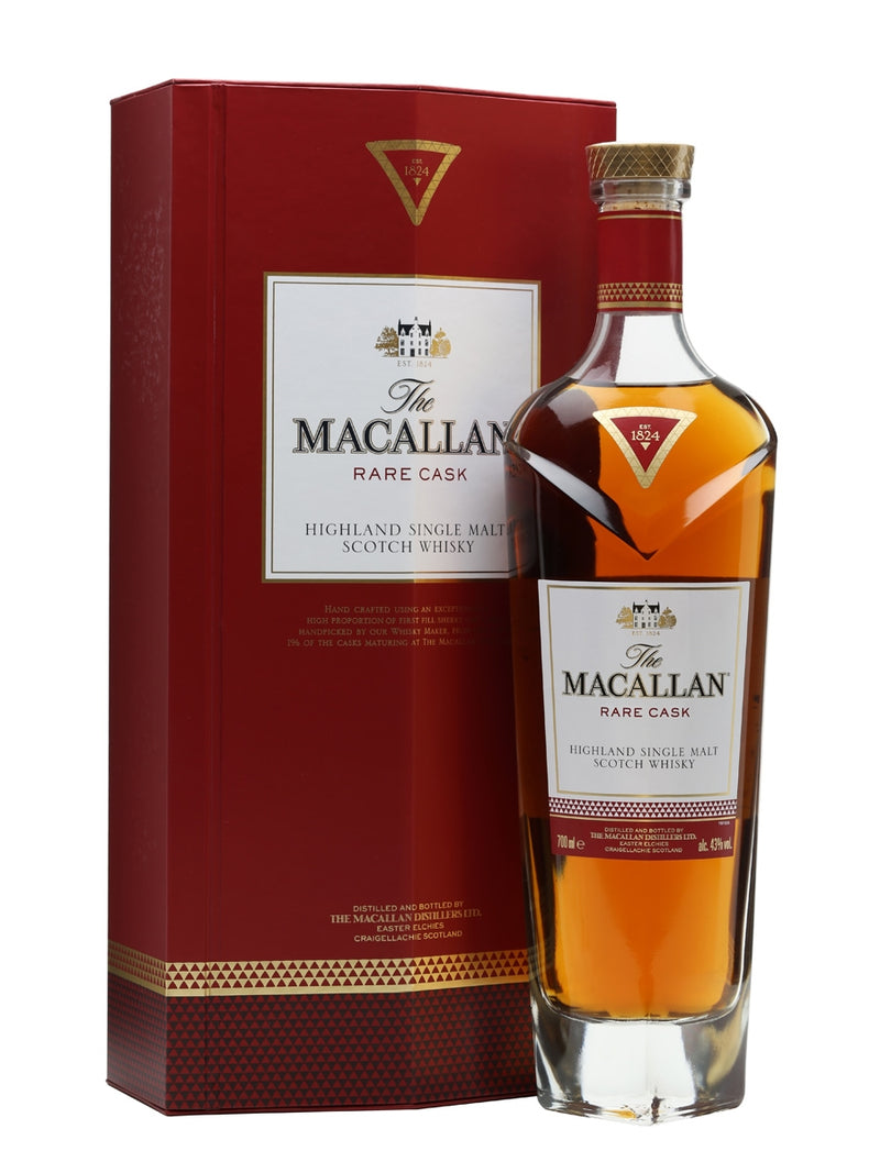 Macallan Rare Cask 1824 Series ABV: 43%