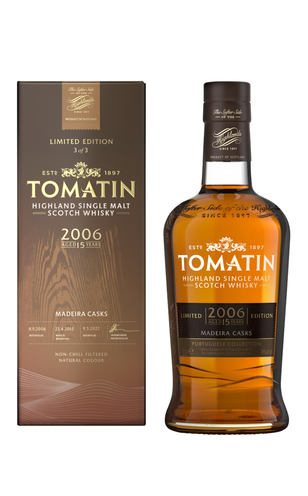 Tomatin Portuguese Collection Maderia Cask AB: 46%