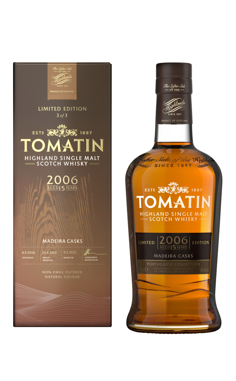 Tomatin Portuguese Collection Maderia Cask AB: 46%