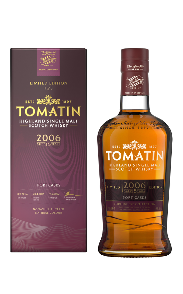 Tomatin Portuguese Collection Port Cask 2006 ABV: 46%