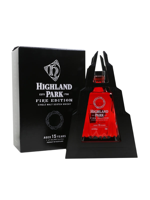 Highland Park Fire Edition 15yr old ABV: 45.2%