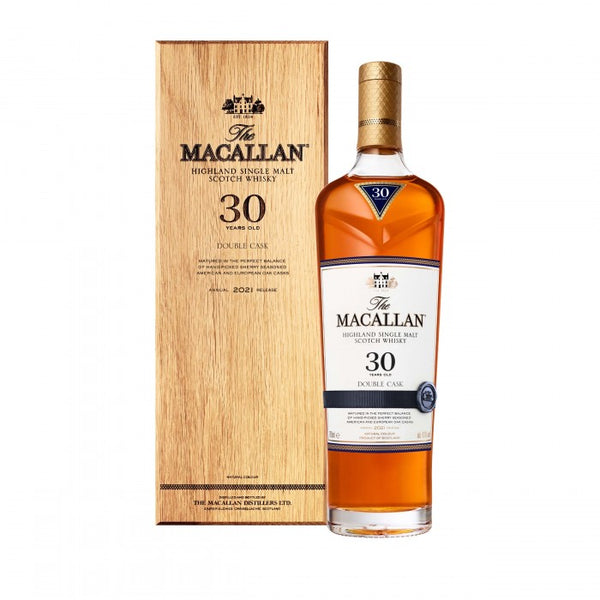 Macallan Double Cask 30yr old 2021 Release ABV: 43%