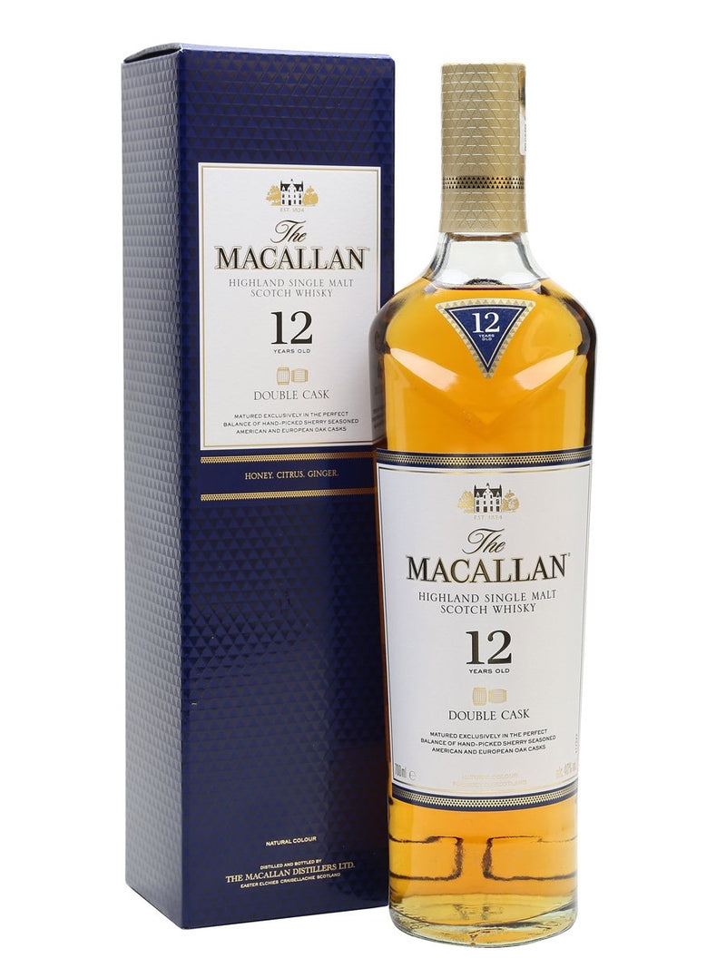 Macallan Double Cask 12yr old ABV: 40%