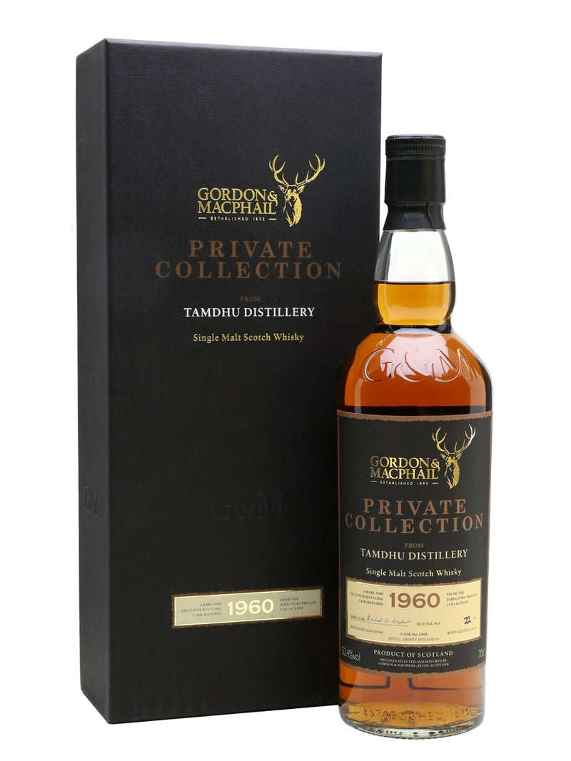 G&M Private Collection Tamdhu 1960 ABV 52.4%