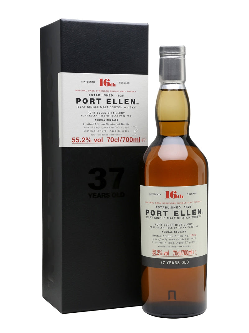 Port Ellen 1978 (37yr old) 16th Release (2016 Special Release) ABV: 55.2%